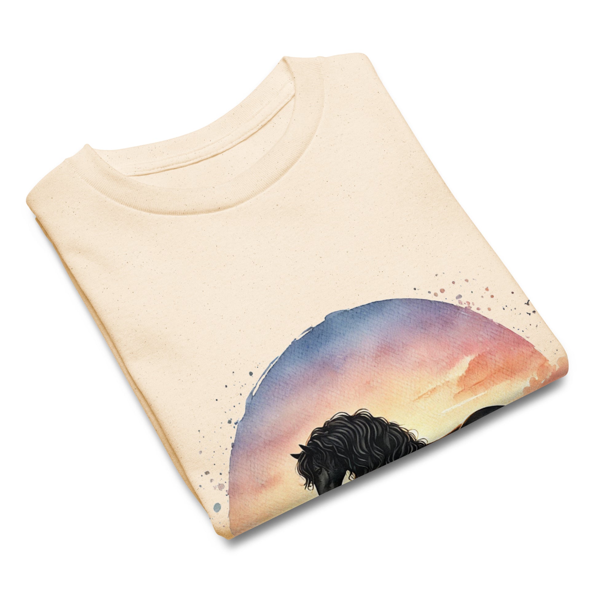Friese im Abendlicht - Aquarell - Mädchen T-Shirt