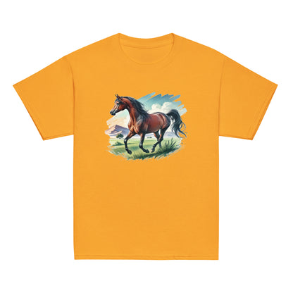 Anmutiger Araber - Mädchen T-Shirt